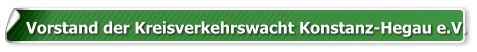 Vorstand der Kreisverkehrswacht Konstanz-Hegau e.V.